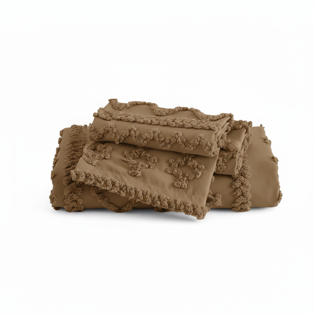 Boho Deluxe Embroidery Comforter Set