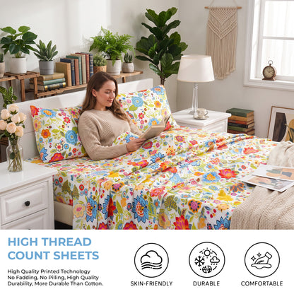 The Garden Cooling Sheet Set
