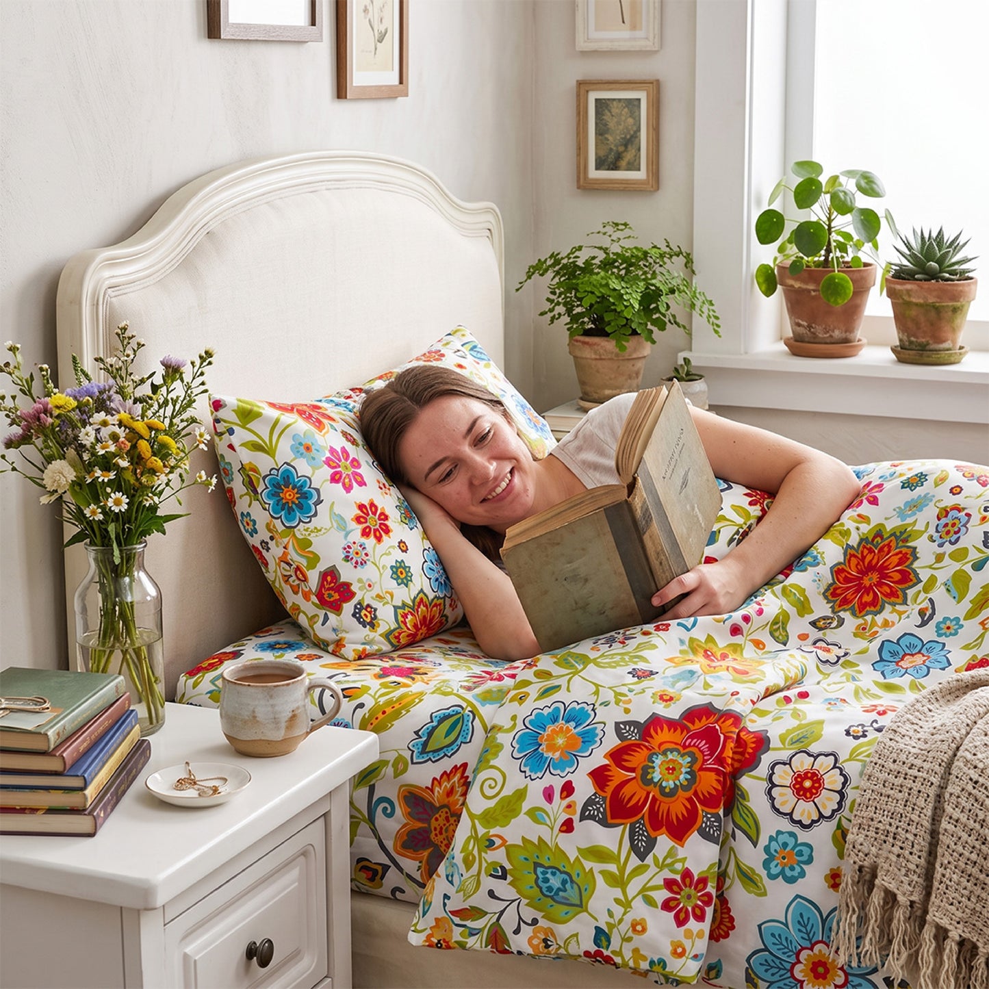 The Garden Cooling Sheet Set