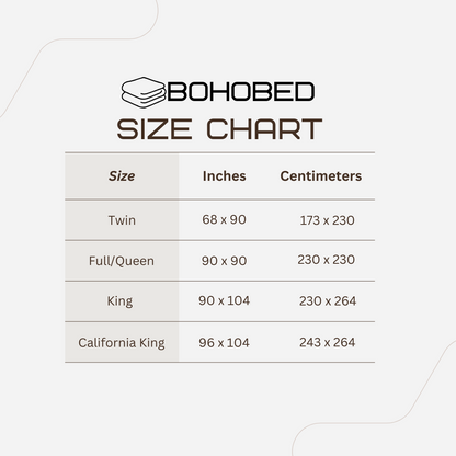 Boho Deluxe Tufted Chenille Set