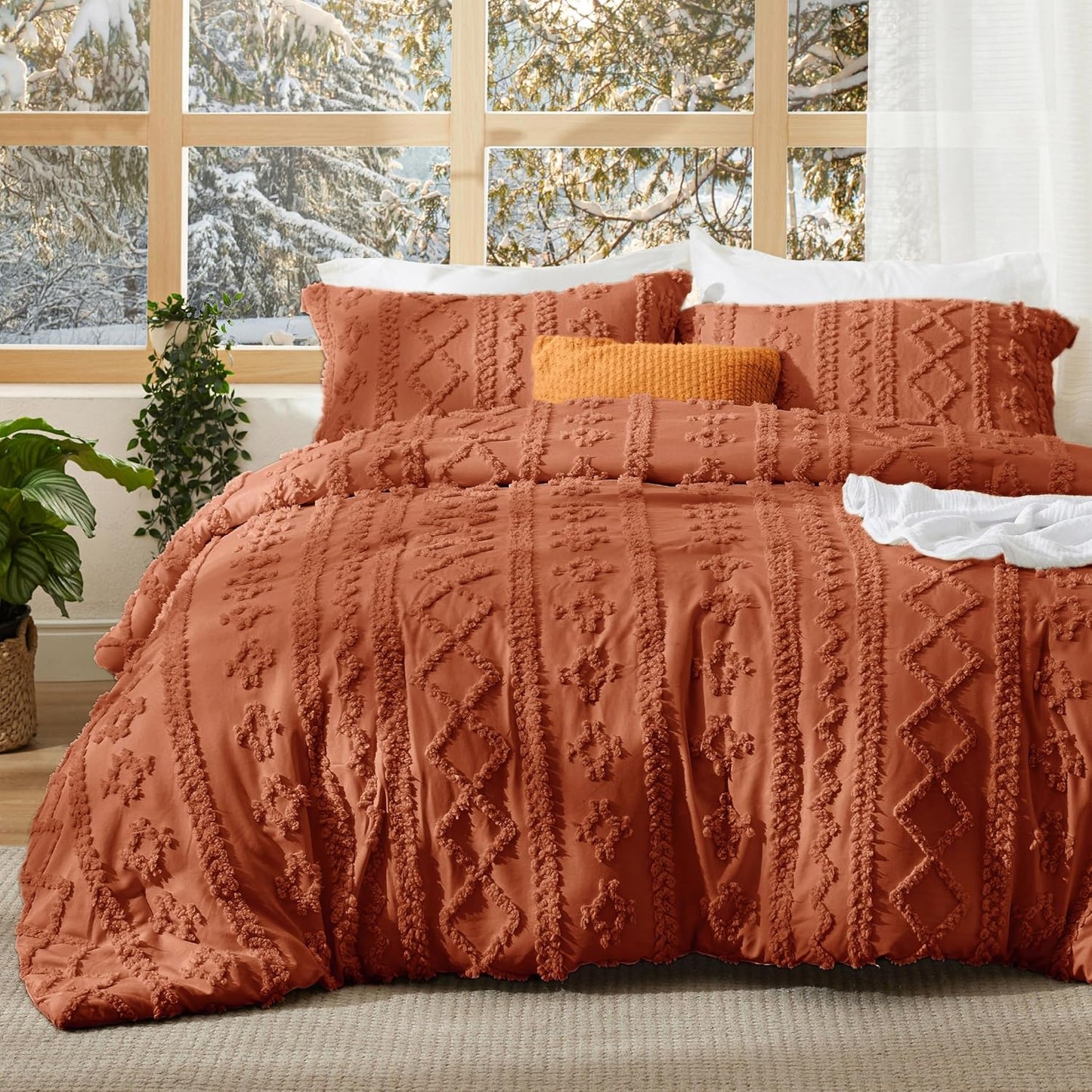 Boho Deluxe Tufted Chenille Set